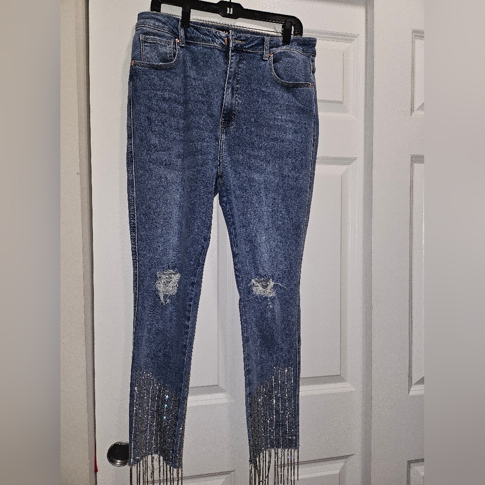 Shop Akira Denim & Diamond Jeans